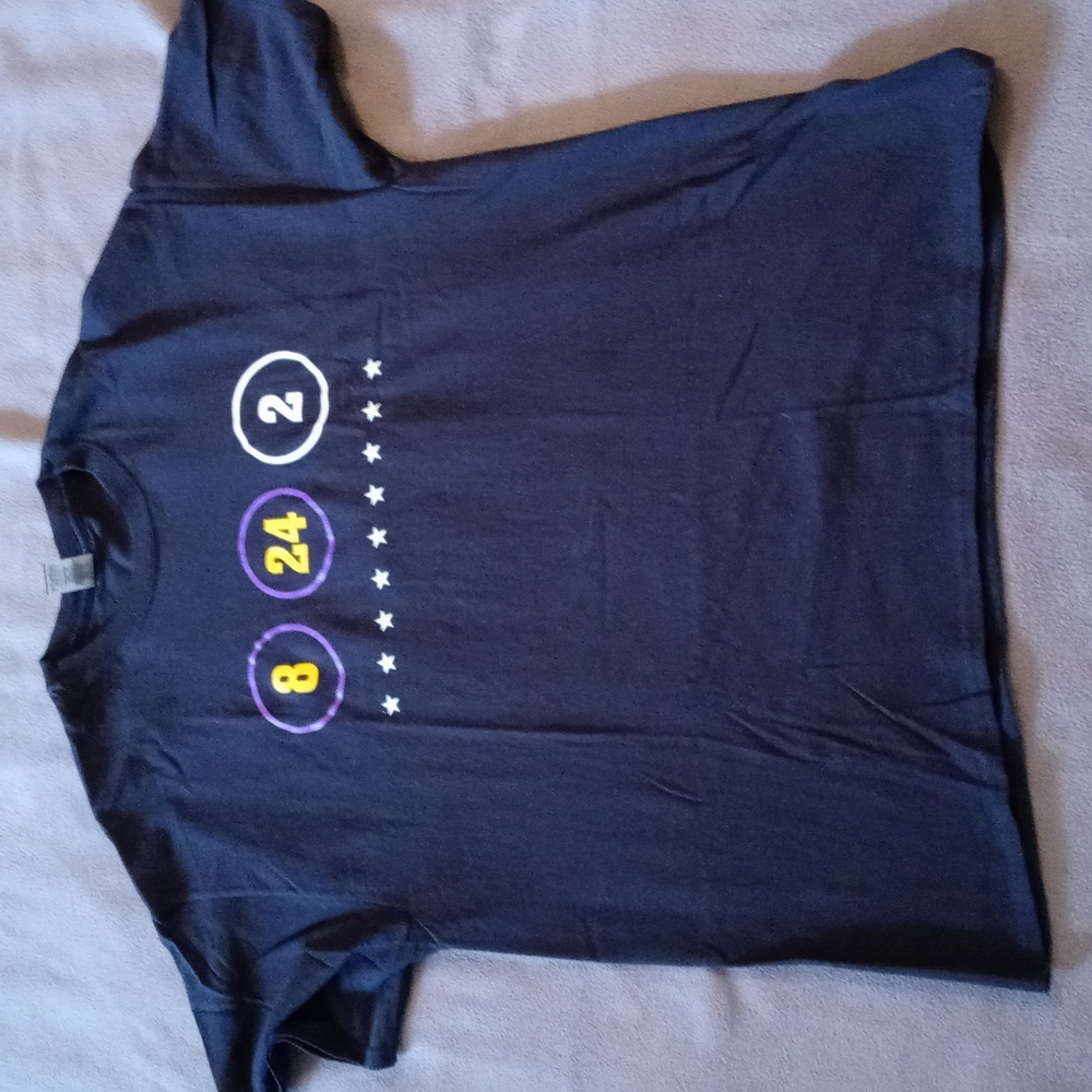 Kobe Bryant Black Memorial Shirt XL